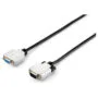 Equip VGA Kabel Verl. HD15 St Bu 3.00m 1920x1080 60Hz sw si Polybeutel