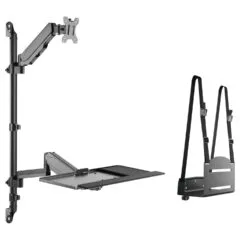 Equip Wandmontierte Workstation 17'-32' 1TFT 8Kg schwarz lite Retail