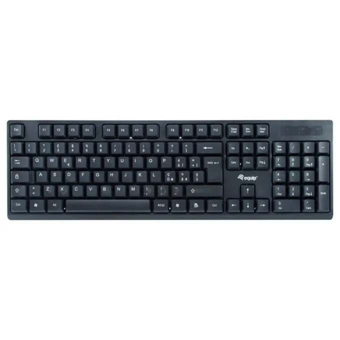 Equip Wireless Tastatur + Maus. Layout italienisch schwarz — image 2