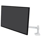 ERGOTRON LX LCD Arm fuer Tischmontage weiss bis 81cm 32Zoll Display anheben bis 33cm 2.3-11.3kg belastbar VESA 75x75 ...