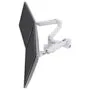 ERGOTRON LX-Montagearm fuer 2 Monitore nebeneinander weiss 68cm 27Zoll bis 33cm anheben max 18kg.belastbar VESA 75x75...