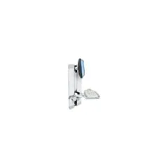 ERGOTRON StyleView Vertical Lift weiss herausziehbare Tastatur Mausablage+Scannerhalterung Display bis 61cm 24Zoll