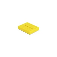 Experimentier-Mini Steckbrett 170 Kontakte gelb