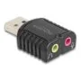 Externe USB Soundkarte 24 Bit 96 kHz Plug & Play für Windows. MAC. Linux. Chrome OS