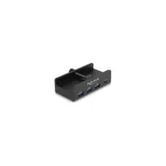 Externer USB 5 Gbps 4 Port Hub 3 x USB Typ-A und 1 x USB Type-CTM mit Feststellschraube