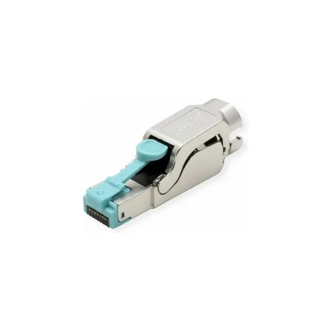 fixLink Connector RJ45, Cat.6A (ISO IEC) Silber — image 1
