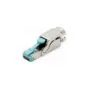 fixLink Connector RJ45, Cat.6A (ISO IEC) Silber