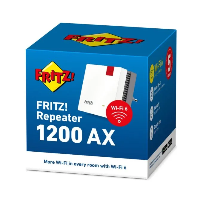 FRITZ! AVM FRITZ! Repeater 1200 AX - Wi-Fi-Range-Extender — image 5