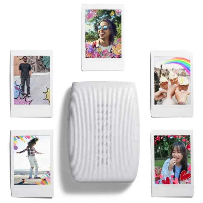 Fujifilm instax mini Link 3 EX D Clay White — image 3