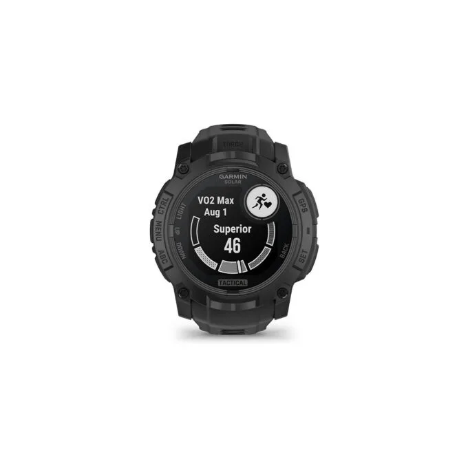 Garmin Instinct® 3 Solar Tactical Edition 50mm black mit Silikon-Wechselarmband 26 mm black — image 9