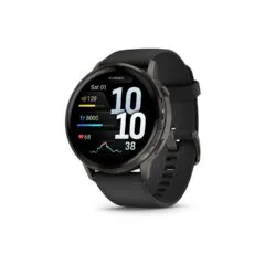 Garmin Venu 4 45mm Silikon-Armb. schwarz schiefergr