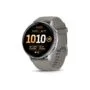 Garmin Venu 4 45mm Silikon-Armb. schwarz silber gra