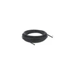 Geflechtschlauch dehnbar 10 m x 3 mm schwarz
