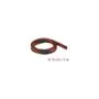 Geflechtschlauch dehnbar 2 m x 19 mm schwarz-rot