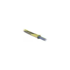 Geflechtschlauch dehnbar 2 m x 25 mm schwarz-gelb