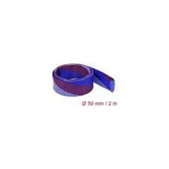 Geflechtschlauch dehnbar 2 m x 50 mm blau-rot-weiß