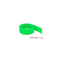Geflechtschlauch dehnbar 2 m x 50 mm grün