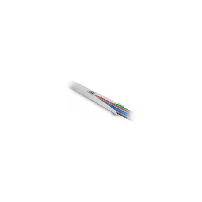 Geflechtschlauch mit Reißverschluss hitzebeständig 1 m x 50 mm weiß — image 2