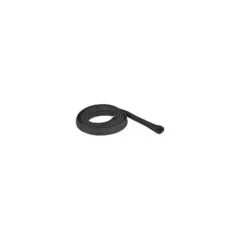 Geflechtschlauch mit Reißverschluss hitzebeständig 2 m x 20 mm schwarz