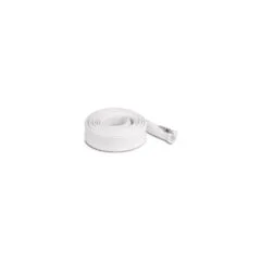 Geflechtschlauch mit Reißverschluss hitzebeständig 2 m x 30 mm weiß