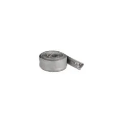 Geflechtschlauch mit Reißverschluss hitzebeständig 3 m x 50 mm grau
