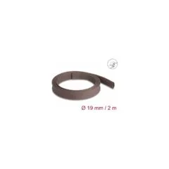 Geflechtschlauch nagerfest dehnbar 2 m x 19 mm braun