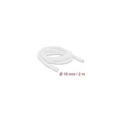 Geflechtschlauch selbstschließend 2 m x 16 mm weiß