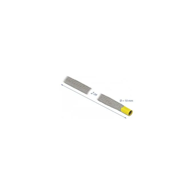 Geflechtschlauch zur EMV Abschirmung dehnbar 2 m x 10 mm — image 2
