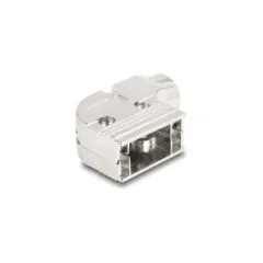 Gehäuse für D-Sub 9 Pin Stecker Buchse 90° gewinkelt Zinklegierung