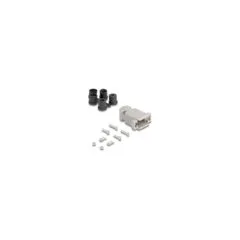 Gehäuse für D-Sub 9 Pin Stecker Buchse mit Gummidichtungen