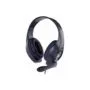 gembird Gaming-Headset Lautstärkereg, blau-schwarz, 3,5 mm