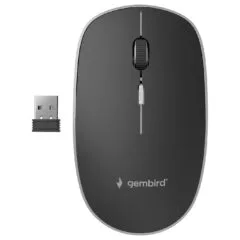 gembird Maus OPT WIRELESS 4 Tasten inkl. nano USB schwarz