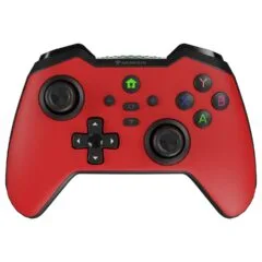 Genesis Gamepad MANGAN 400 kabellos rot schwarz