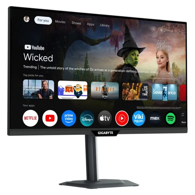 GigaByte M27QS Gaming Monitor 68.6 cm (27 Zoll) schwarz — image 2