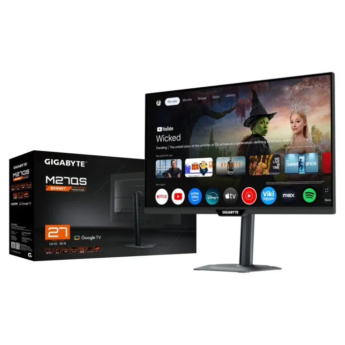 GigaByte M27QS Gaming Monitor 68.6 cm (27 Zoll) schwarz — image 5