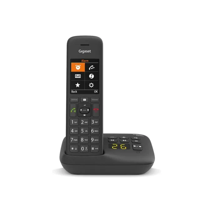 GIGASET C575A schwarz schnurlos analog (DECT) Anrufbeantworter TFT-Farb-Display Freisprechen Adressbuch fr 200 Eintrg... — image 2