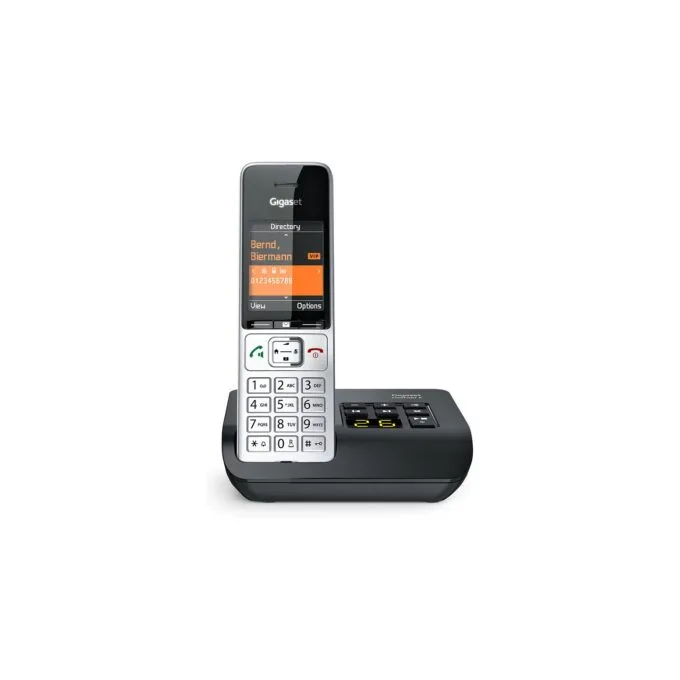 GIGASET COMFORT 500A silber schwarz 5.8 cm 2.2 Zoll TFT Farbdisplay Anrufbeantworter Freisprechen Telefonbuch Headset... — image 2