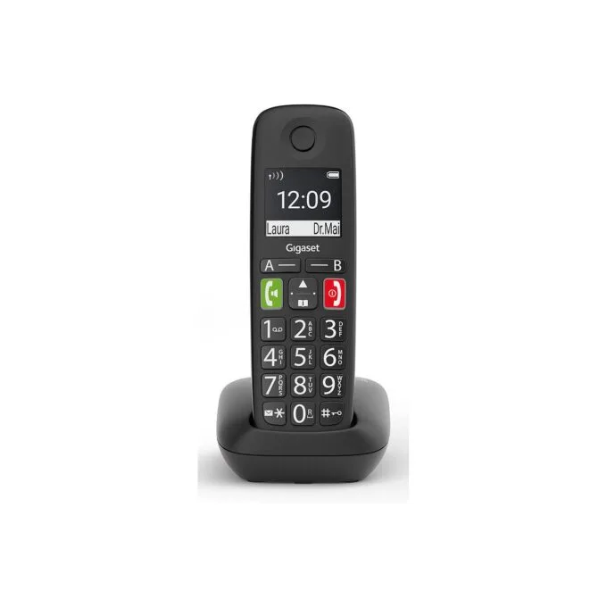 Gigaset E290 Grotastenschnurlostelefon - schwarz int. — image 2