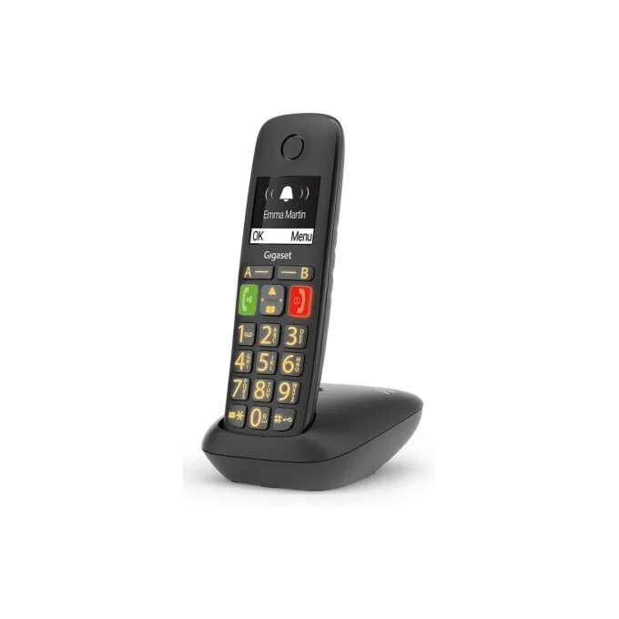 Gigaset E290 Grotastenschnurlostelefon - schwarz int. — image 3