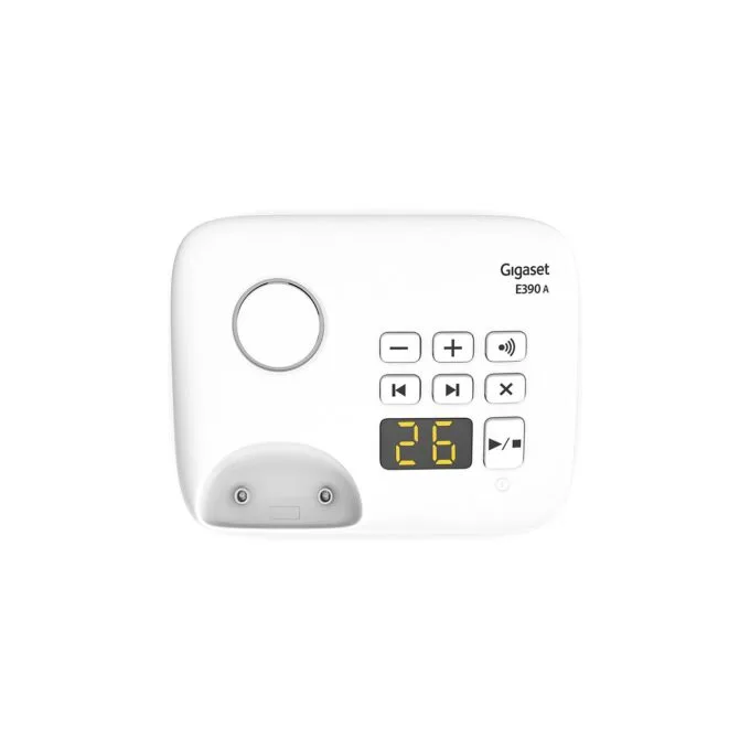 Gigaset E390A Schnurlostelefon mit Anrufbeantworter weiß — image 4