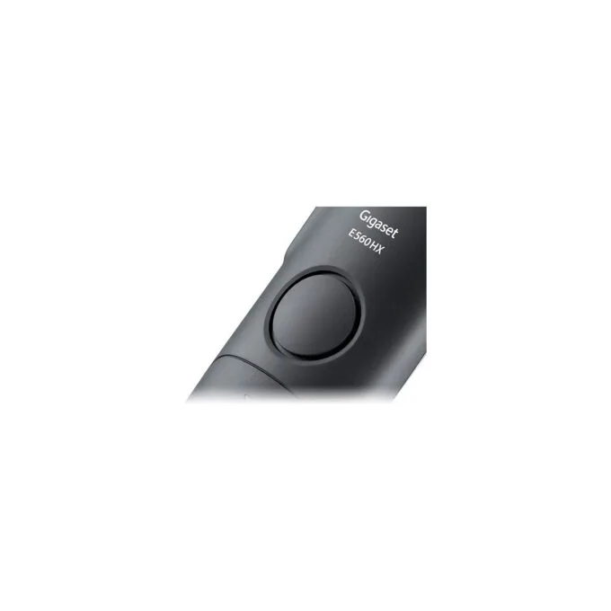 Gigaset E560HX int. Grotasten Mobilteil mit Ladeschale - platin — image 6