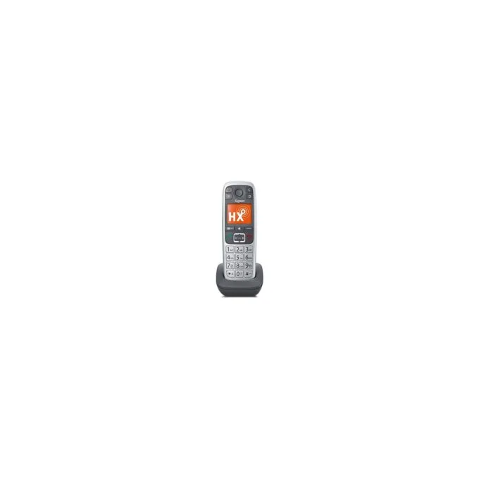 Gigaset E560HX int. Grotasten Mobilteil mit Ladeschale - platin — image 7