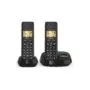 Gigaset PURE 100 AM Duo schwarz Schnurlostelefon mit AB Int.Ware
