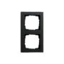 GIRA 021209 Abdeckrahmen 2f Gira E2 Schwarz