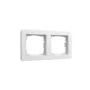 GIRA 0212150 Abdeckrahmen 2f Gira E1 Reinwei