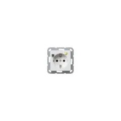GIRA 267703 FI-Schutzsteckdose 30mA System 55 Reinweiß