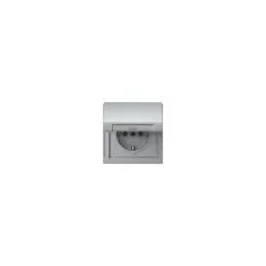 GIRA 445465 SCHUKO KD Gira TX_44 F Alu