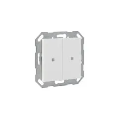 GIRA 517303 KNX Taster Wippe 2f System 55 Reinweiß
