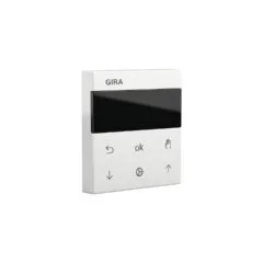 Gira S3000 Jalousie- und Schaltuhr Display System 55 Reinweiß glänzend