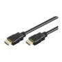 Goobay 1m HDMI Kabel mit Ethernet, 4K (2160p), vergoldete Kontakte